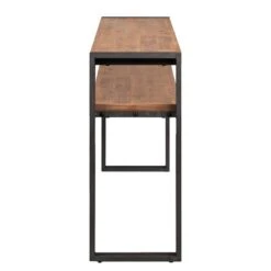 Console MANCHESTER -Wenko Soldes Boutique konsole manchester akazie massiv metall 4873544