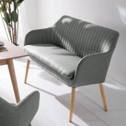 Banquette TILANDA -Wenko Soldes Boutique kuechensofa tilanda webstoff eiche massiv granit 4805692