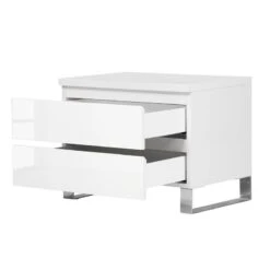 Table De Chevet Bianco I -Wenko Soldes Boutique nachtkommode bianco i hochglanz weiss 5181332