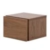 Table De Chevet Elodea -Wenko Soldes Boutique nachtkommode elodea walnuss 3966004