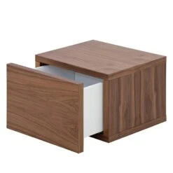 Table De Chevet Elodea -Wenko Soldes Boutique nachtkommode elodea walnuss 3966024
