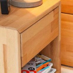 Table De Chevet AresWOOD -Wenko Soldes Boutique nachtkommode wood kernbuche massiv geoelt 534128