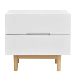 Table De Chevet LINDHOLM -Wenko Soldes Boutique nachtschrank lindholm mattweiss 3596737