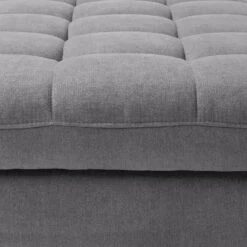 Pouf Repose-pieds Ayna -Wenko Soldes Boutique polsterhocker ayna microfaser platin 4787560