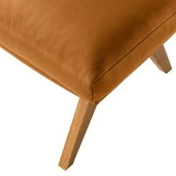 Pouf Repose-pieds Hepburn I -Wenko Soldes Boutique polsterhocker hepburn echtleder echtleder neka cognac 5025444