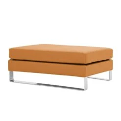 Pouf Repose-pieds Portobello -Wenko Soldes Boutique polsterhocker portobello echtleder kufen 3798848