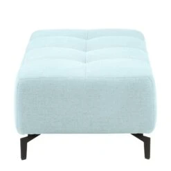 Pouf Repose-pieds Rosewood -Wenko Soldes Boutique polsterhocker rosewood webstoff pastellblau 4640020