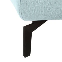 Pouf Repose-pieds Rosewood -Wenko Soldes Boutique polsterhocker rosewood webstoff pastellblau 4640028