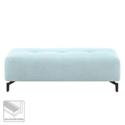 Pouf Repose-pieds Rosewood -Wenko Soldes Boutique polsterhocker rosewood webstoff pastellblau 4640092