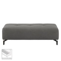 Pouf Repose-pieds Rosewood -Wenko Soldes Boutique polsterhocker rosewood webstoff rauchgrau 4640080