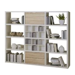 Etagère Concept V -Wenko Soldes Boutique regal concept v weiss eiche dekor 1993986