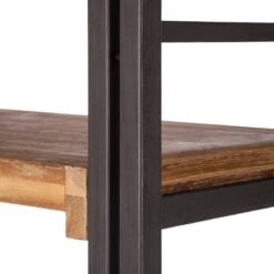Etagère Manchester -Wenko Soldes Boutique regal manchester i akazie massiv metall 4873040