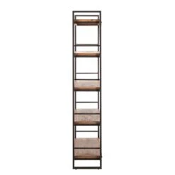 Étagère MANCHESTER 4 Rangements 150 Cm -Wenko Soldes Boutique regal manchester ii akazie massiv metall 4873116