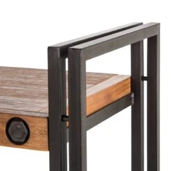 Étagère MANCHESTER 3 Rangements -Wenko Soldes Boutique regal manchester iv akazie massiv metall 4877380