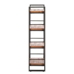 Étagère MANCHESTER 3 Rangements -Wenko Soldes Boutique regal manchester iv akazie massiv metall 4877392