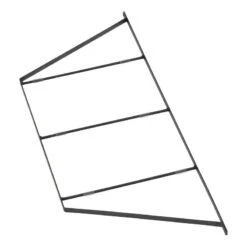 Étagère Oxbow II -Wenko Soldes Boutique regal oxbow ii paulownia massiv metall paulownia 5033772