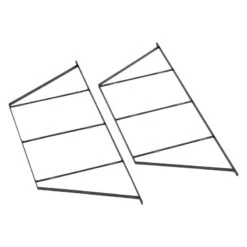 Étagère Oxbow II -Wenko Soldes Boutique regal oxbow ii paulownia massiv metall paulownia 5033776