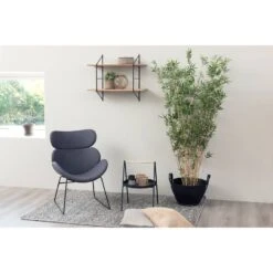 Étagère Oxbow II -Wenko Soldes Boutique regal oxbow ii paulownia massiv metall paulownia 5033792