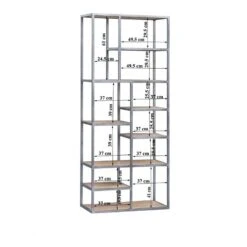 Étagère Woodson III -Wenko Soldes Boutique regal woodson iii akazie massiv eisen akazie hellbraun 4700124