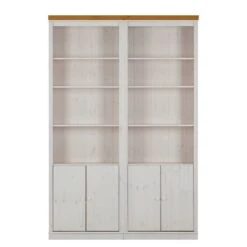 Étagère Murale Lillehammer III -Wenko Soldes Boutique regalwand lillehammer iii kiefer massiv weiss honig 1112622