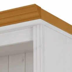 Étagère Murale Lillehammer III -Wenko Soldes Boutique regalwand lillehammer iii kiefer massiv weiss honig 1112634