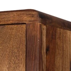 Étagère à Portes Coulissantes TRANGLE -Wenko Soldes Boutique schiebetuerenregal trangle sheesham massiv 702718