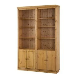 Étagère Murale Lillehammer III -Wenko Soldes Boutique schrankwand asgeir i kiefer massiv gebeizt 320143