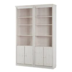 Étagère Murale Lillehammer III -Wenko Soldes Boutique schrankwand asgeir i kiefer massiv weiss 320150