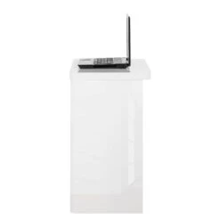 Bureau D'angle Cu-Libre 80 -Wenko Soldes Boutique schreibtisch cuuba libre 80 hochglanz weiss 3457601