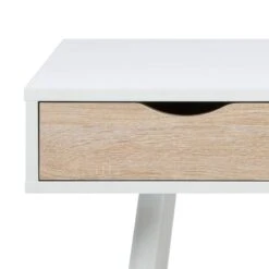 Bureau Dingus -Wenko Soldes Boutique schreibtisch dingus weiss eiche furnier 3205153