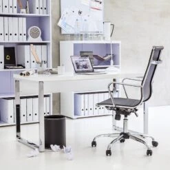 Bureau Paddington I -Wenko Soldes Boutique schreibtisch paddington hochglanz weiss lackiert 936946