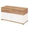 Coffre à Chaussures Nerola -Wenko Soldes Boutique schuhbank nerola weiss eiche dekor 4245032