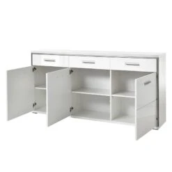 Buffet Arco -Wenko Soldes Boutique sideboard arco hochglanz weiss weiss 4710760