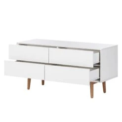 Enfilade LINDHOLM - Largeur 120 Cm -Wenko Soldes Boutique sideboard lindholm v weiss matt eiche massiv 358654