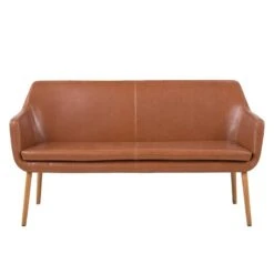 Banquette NICHOLAS -Wenko Soldes Boutique sofabank nicholas i kunstleder vintage braun 3691469