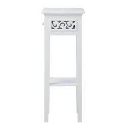 Table De Téléphone Vermont, 1 Tiroir -Wenko Soldes Boutique telefontisch vermont i weiss 4264380