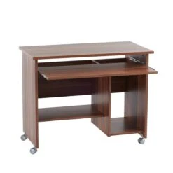 Bureau D'ordinateur Tirana -Wenko Soldes Boutique tirana computertisch walnuss 1156849