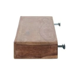 Étagère Murale Yoga -Wenko Soldes Boutique wandboard kerala sheesham massiv natur 370258